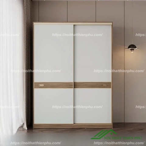 Tủ quần áo cánh lùa chất liệu MDF - QA 101