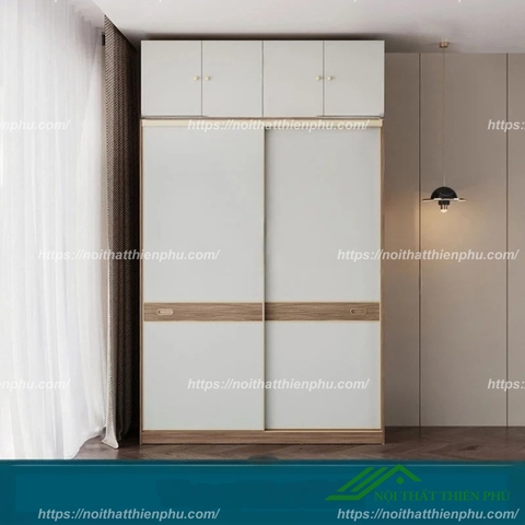 Tủ quần áo cánh lùa chất liệu MDF - QA 101