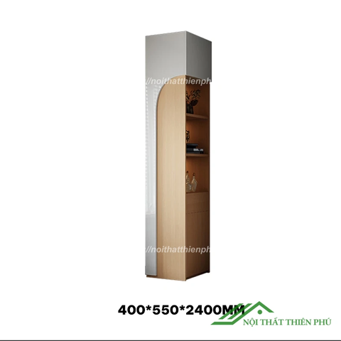 Tủ quần áo cánh mở chất liệu MDF - QA 106