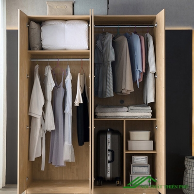 Tủ Quần Áo Cánh Mở Hiện Đại - QA 49