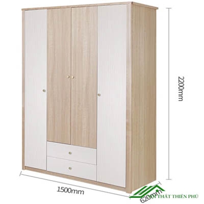 Tủ Quần Áo Cánh Mở Tiện Dụng - QA 63