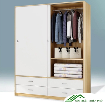 Tủ quần áo đa năng hiện đại gỗ MDF - QA 45
