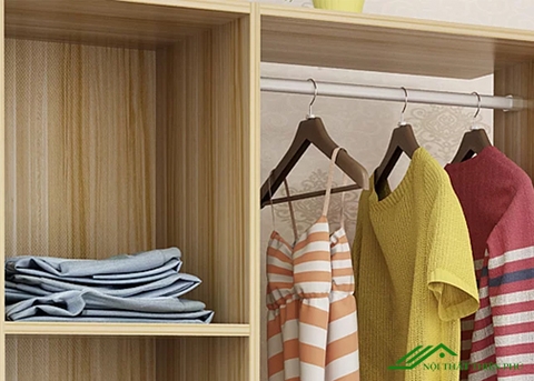 Tủ quần áo di động tiện lợi gỗ MDF - QA 32