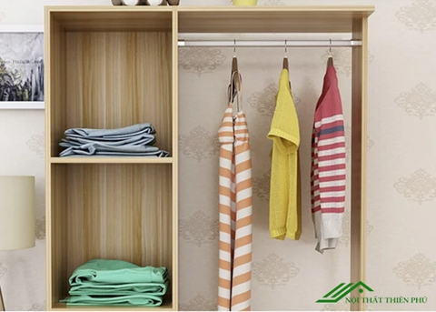 Tủ quần áo di động tiện lợi gỗ MDF - QA 32