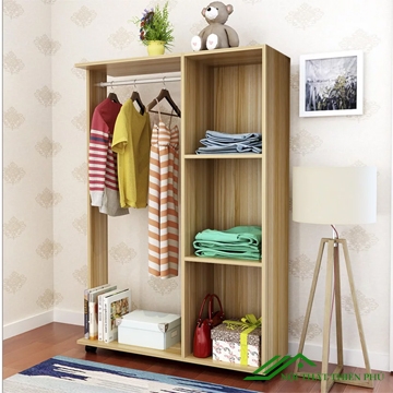 Tủ quần áo di động tiện lợi gỗ MDF - QA 32