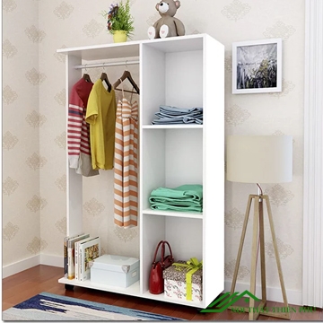 Tủ quần áo di động tiện lợi gỗ MDF - QA 32
