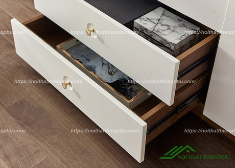 Tủ quần áo gia đình bằng gỗ thiết kế đa năng hiện đại - QA 116