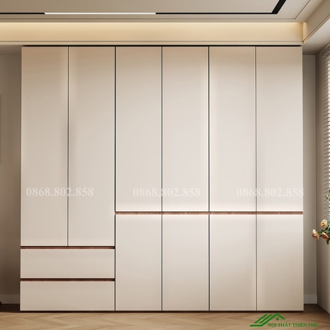 Tủ quần áo gỗ công nghiệp - QA 77