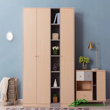Tủ quần áo hiện đại nhiều ngăn gỗ mdf - QA 25