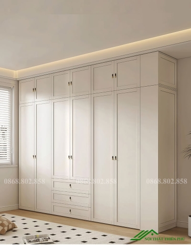 Tủ quần áo kết hợp bàn trang điểm - QA 74