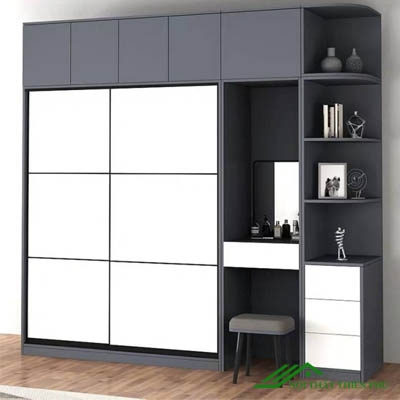 Tủ Quần Áo Kết Hợp Bàn Trang Điểm - QA 61
