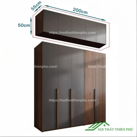 Tủ quần áo thiết kế thông minh - QA 102