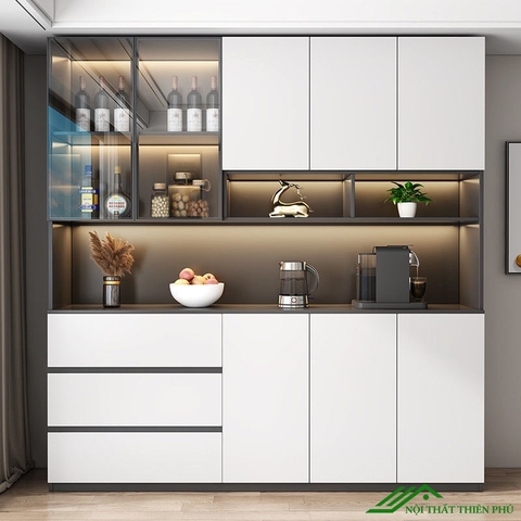 Tủ rượu phòng khách 2m đa năng - TR 08