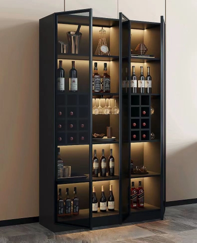 Tủ rượu gỗ 3 cánh - TR 04