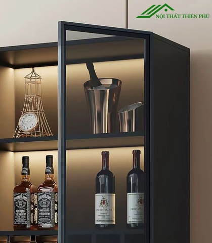 Tủ rượu gỗ 3 cánh - TR 04