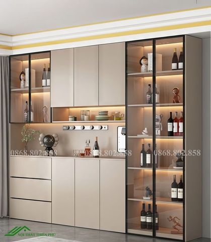 Tủ rượu cánh kính hiện đại - TR 31