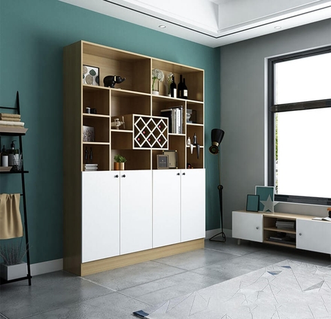 Tủ rượu gỗ công nghiệp - TR 14