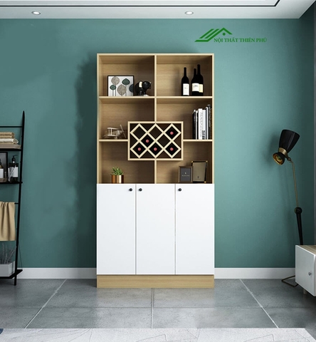 Tủ rượu gỗ công nghiệp - TR 14