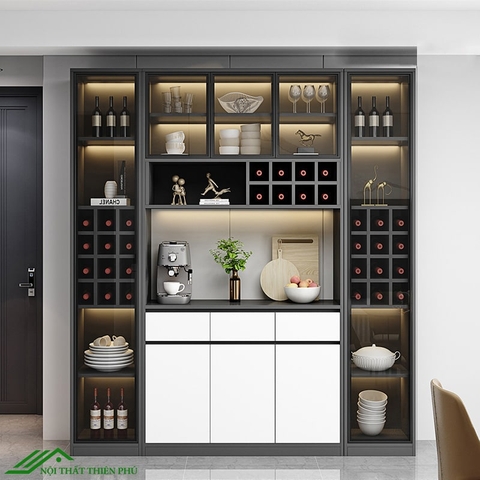 Mẫu tủ rượu đẹp hiện đại ấn tượng - TR 23