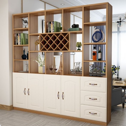 Tủ rượu ngăn phòng sơn hiện đại- TR 21
