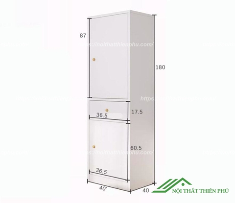 Tủ treo quần áo mini - QA 100