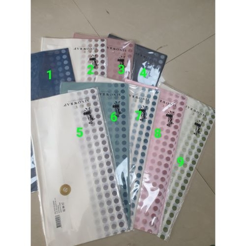 Giấy gói hoa bóng mờ chấm bi loang