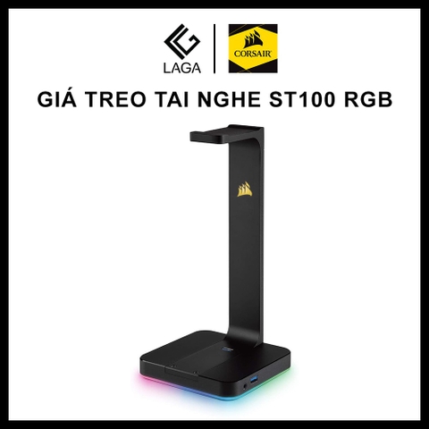 Giá Treo Tai Nghe Gaming Corsair ST100 Premium RGB - CA-9011167-AP