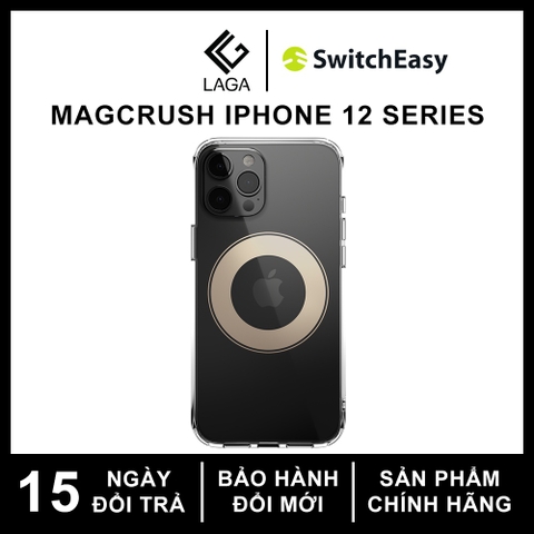Ốp Lưng MagSafe SwitchEasy MagCrush iPhone 12 / 12 Pro / 12 Pro Max
