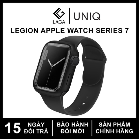 Ốp UNIQ Curved Glass Legion Apple Watch Series 7 Size 41mm / 45mm [Tích Hợp Kính Cường Lực]