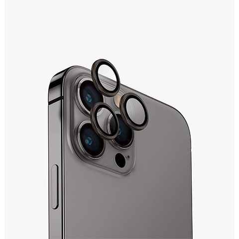 Kính Cường Lực Camera Lens UNIQ Optix Aluminium Cho iPhone 15 Pro Max / 15 Pro
