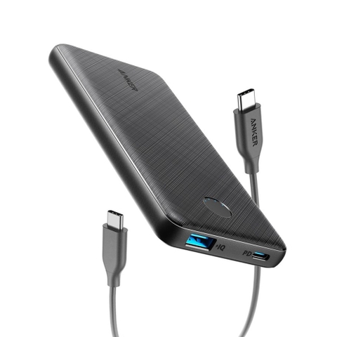 Pin Sạc Dự Phòng Anker PowerCore Slim 10000mAh USB-C Power Delivery PD A1231