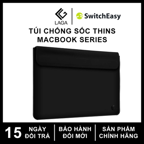 Túi Chống Sốc Cao Cấp SwitchEasy Thins Macbook Air 13 / Pro 13 / Pro 15