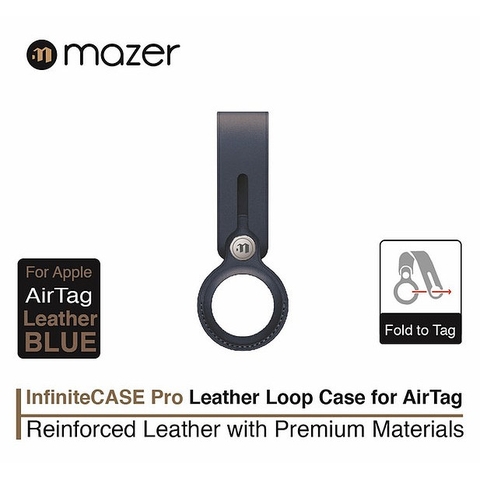 Vỏ Ốp Mazer Infinite Case Loop Leather AirTag