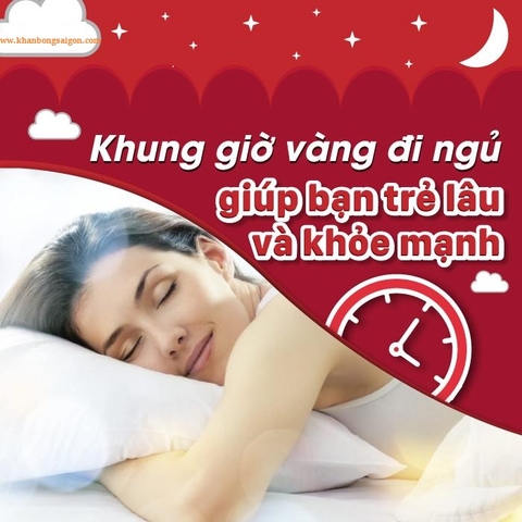 Khung giờ ngủ vàng sẽ giúp bạn trẻ trung và khỏe mạnh