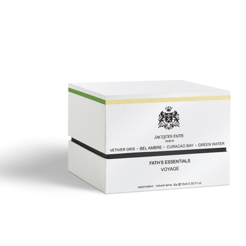 JACQUES FATH - COFFRET - VOYAGE 4x15ml