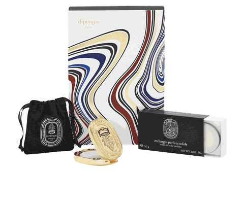 Diptyque Limited-edition Eau Capitale refillable solid perfume gift box