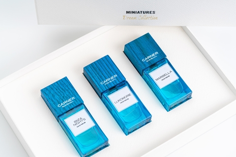 CARNER BARCELONA MINIATURE SET DREAM COLLECTION NEW 45ml