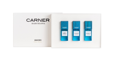 CARNER BARCELONA MINIATURE SET DREAM COLLECTION NEW 45ml