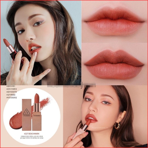 Son Cam Hồng Đất 3Ce 226 Benchmark Lip Color