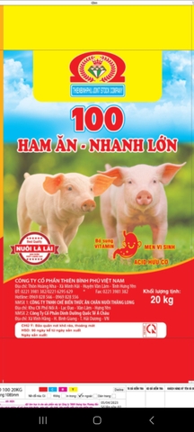 Copy of (100) HỖN HỢP CAO CẤP CHO HEO ĂN DẶM