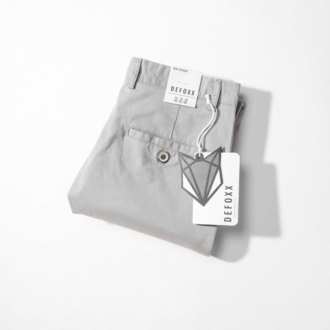 QUẦN DÀI KAKI DEFOXX XANH XÁM