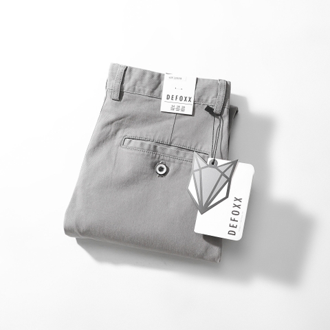 QUẦN DÀI KAKI DEFOXX XÁM