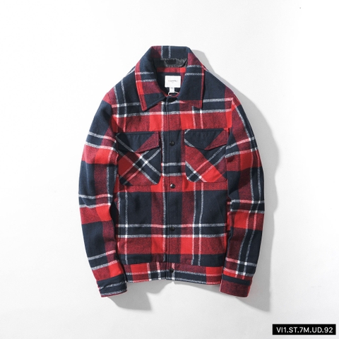 ÁO KHOÁC SƠMI DẠ KẺ CARO