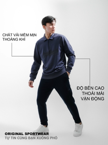 ÁO NỈ CỔ BẺ CALIFORNIA DEFOXX