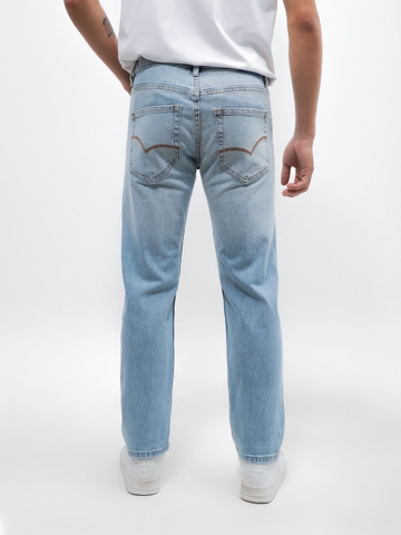 QUẦN JEANS DEFOXX REGULAR-FIT XANH NHẠT