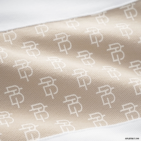 ÁO POLO BTM MONOGRAM CỔ V