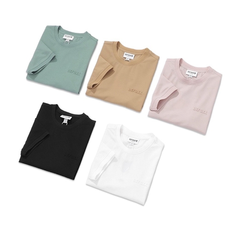 ÁO THUN DEFOXX COTTON ÉP CHỮ NỔI