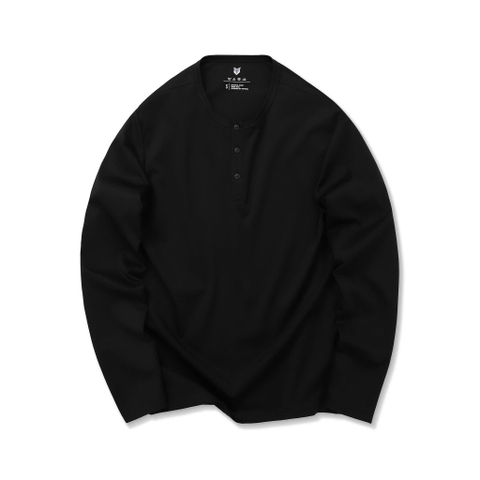 ÁO HENLEY DEFOXX DỆT CHÉO