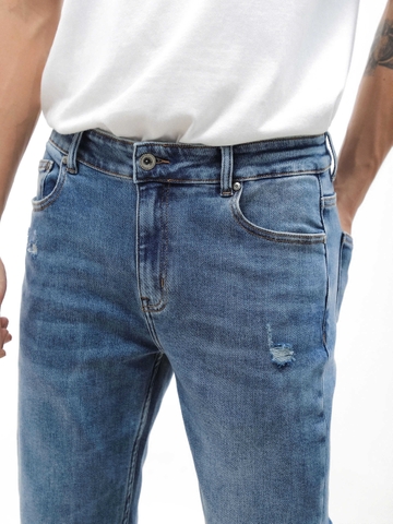 QUẦN JEANS DEFOXX XANH ZICZAC