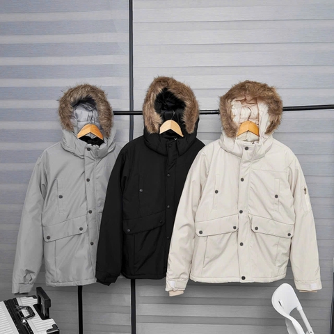 ÁO PHAO PARKA KAF MŨ LÔNG